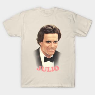 Julio Iglesias // Retro Style Fan Design T-Shirt